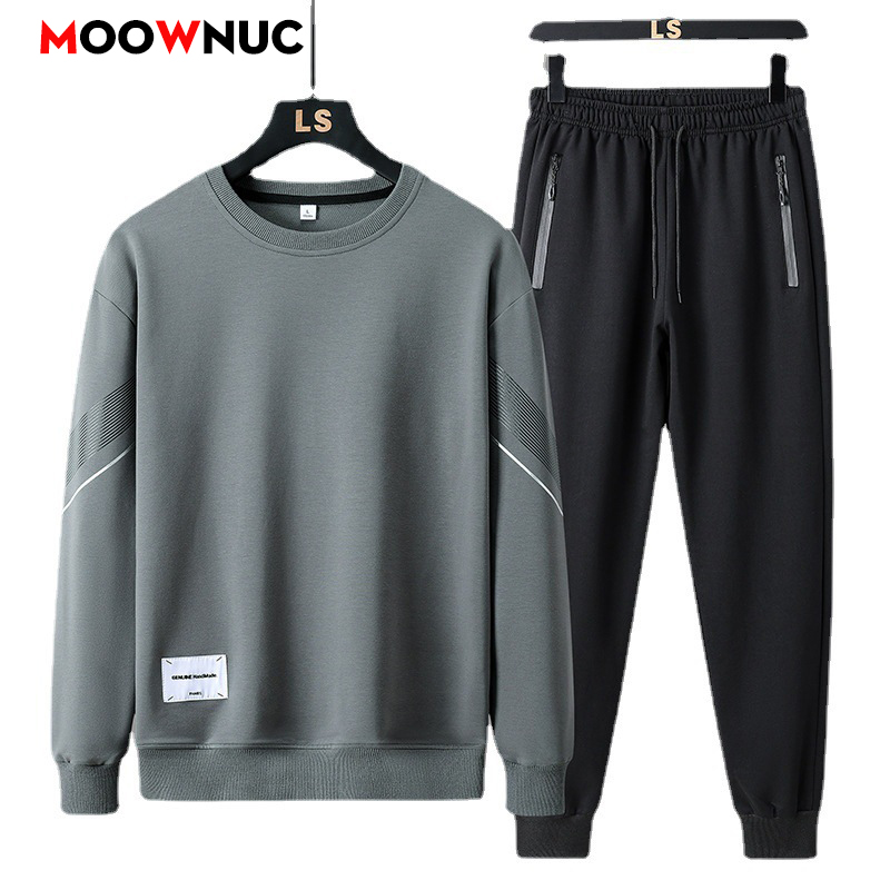 Men'S Spring Fashion - Conjunto Deportivo Informal de 2 Piezas