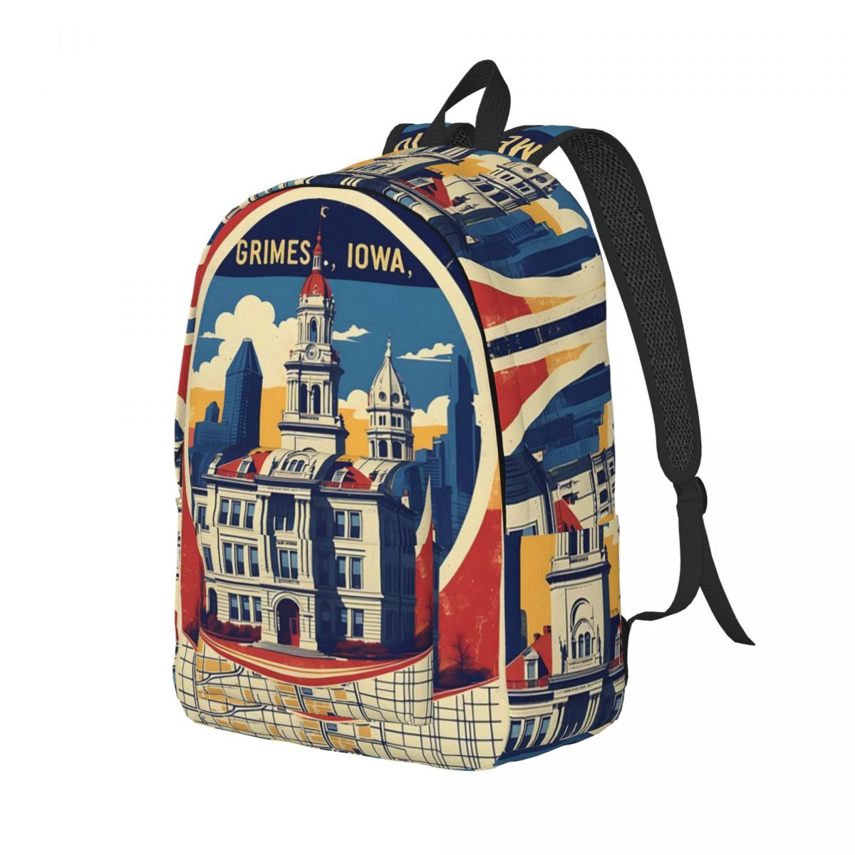 1950S Fashion Men'S - Grimes Iowa 1950s USA Mochila para