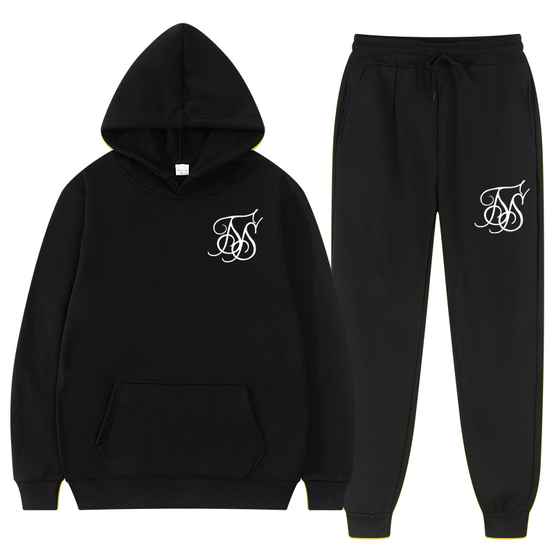 Men'S Fashion For 2026 - Conjunto de Sudadera con Capucha Otoño/Invierno