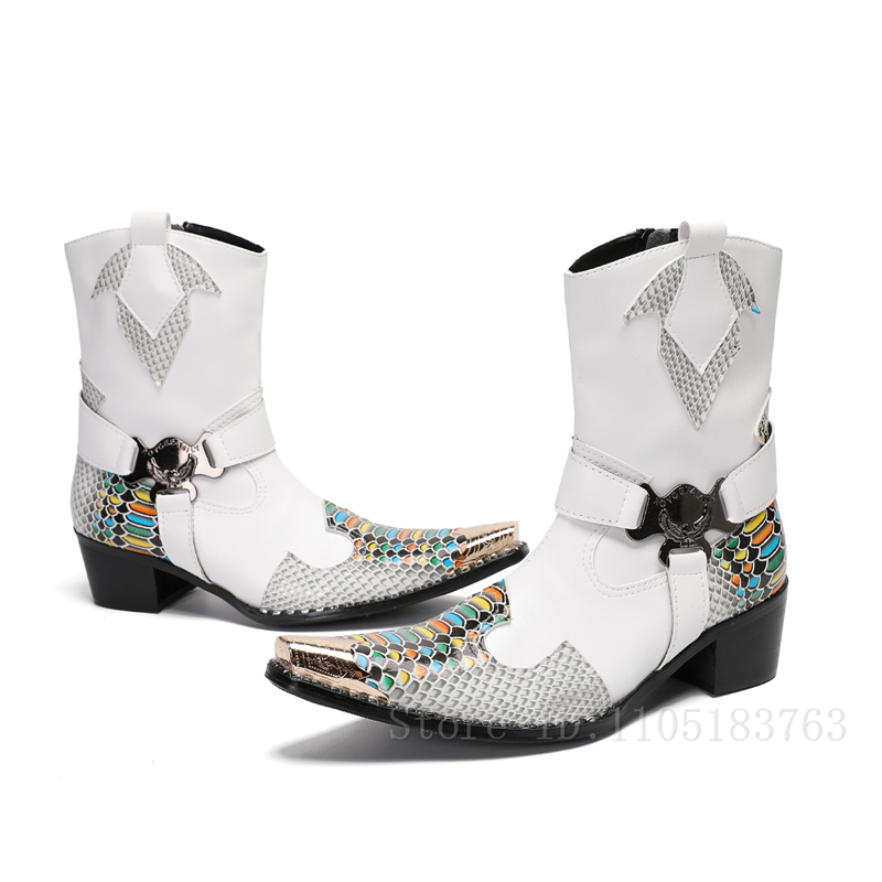 Mens Fashion Dress Shoes - Botas de hombre hechas a mano