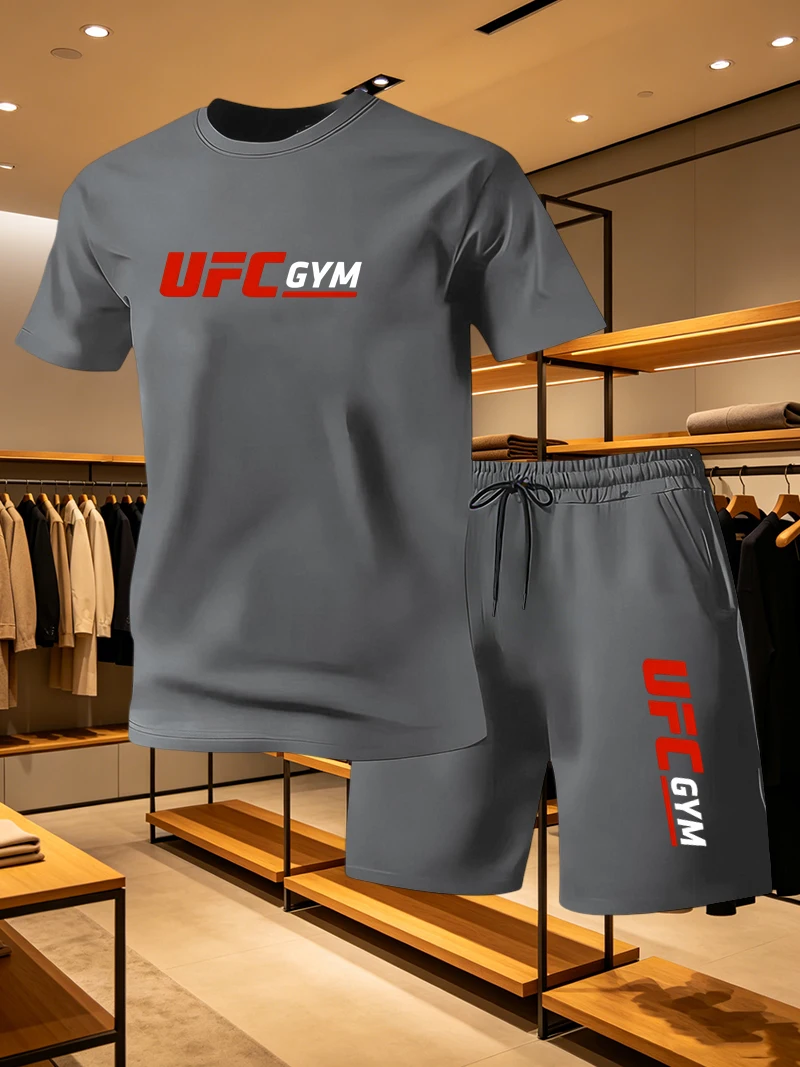 Mens Fashion Wear - Conjunto Deportivo Informal de Verano para
