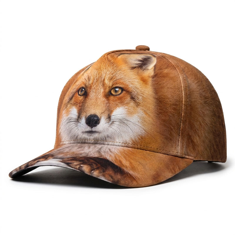 Trucker Hat Cap - Gorra de béisbol personalizada Red Fox,