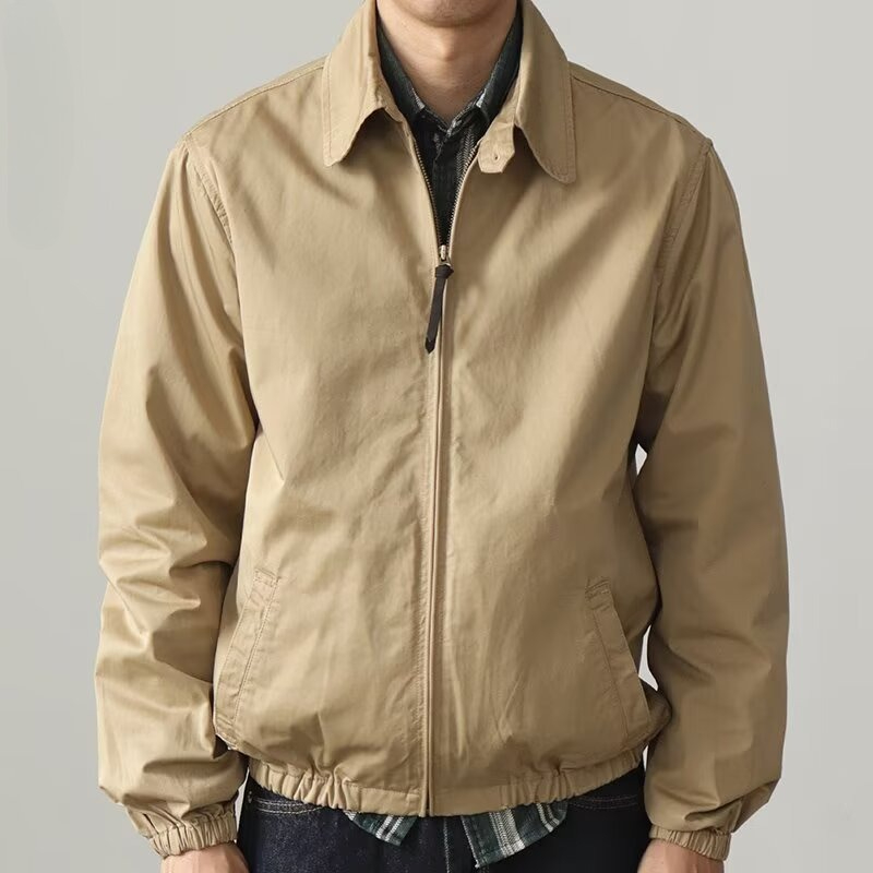 Harrington Jacket - Chaqueta de Hombre con Estilo Literario,