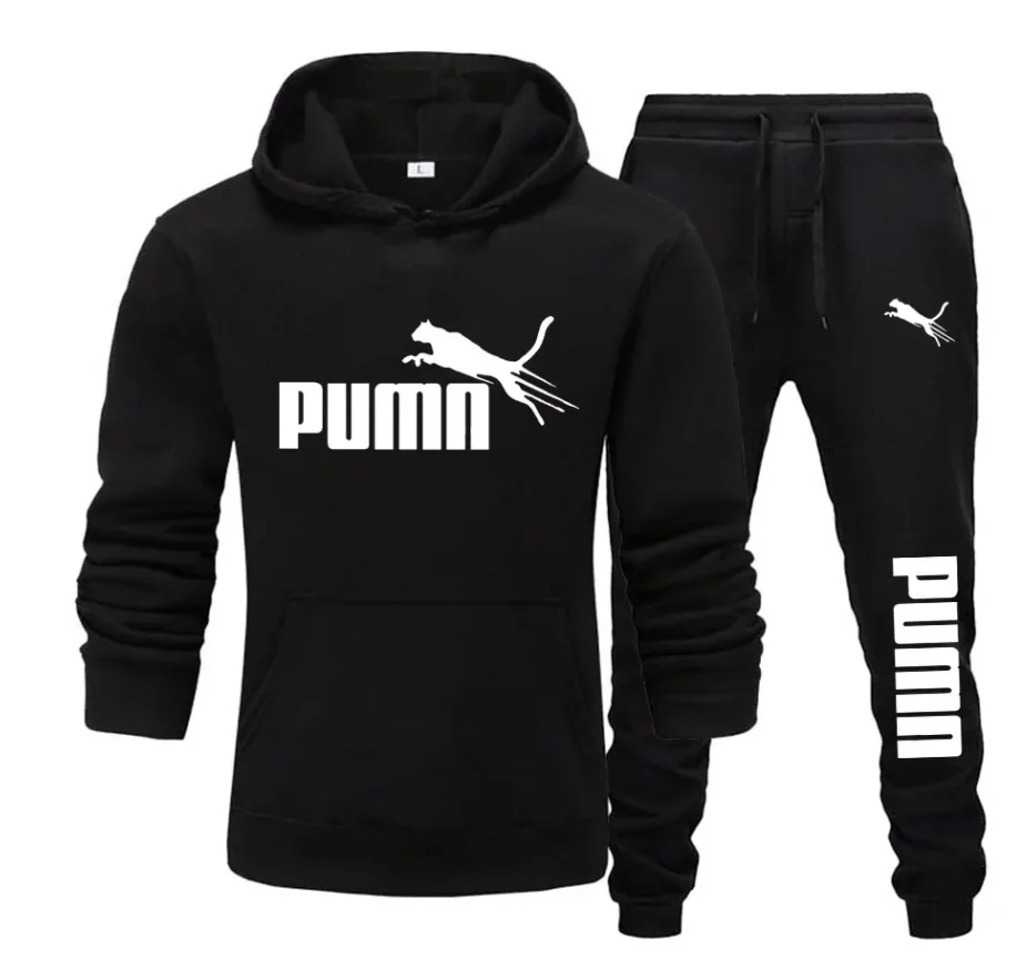 Men'S Spring Fashion - Nuevo conjunto de sudadera con capucha
