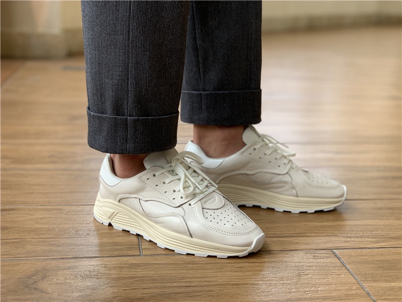 Mens Fashion Show - Zapatos informales con cordones y punta