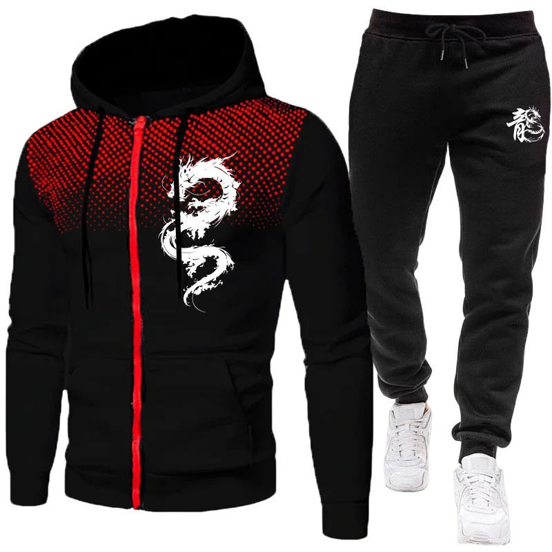 Men'S Fashion Designer - Conjunto de Dos Piezas con Estampado