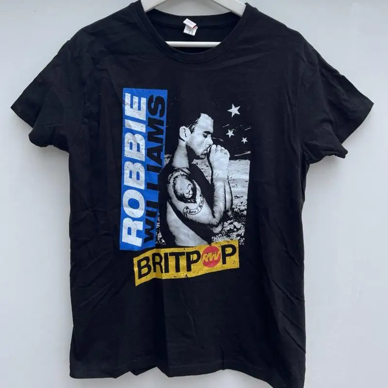 Men'S Fashion Uk - Camiseta Robbie Williams Britpop Tour UK,
