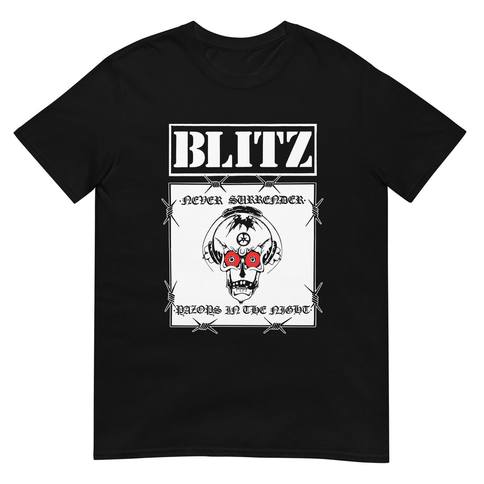 Men'S Fashion Uk - BLITZ RAZORS camiseta UK VINTAGE PUNK