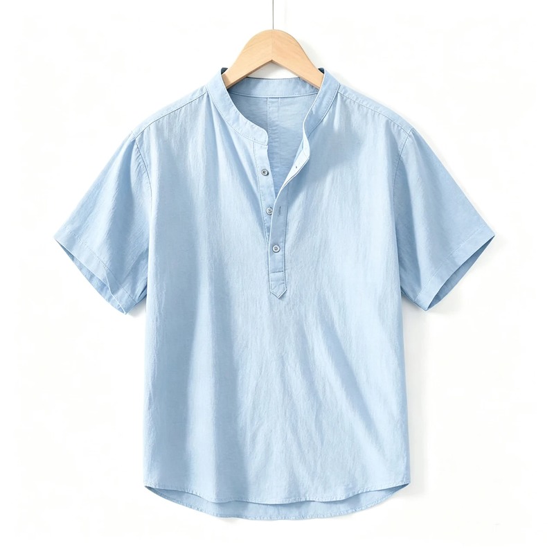 Camisetas de Verano para Hombr - Linen Shirt Summer reseña y precio