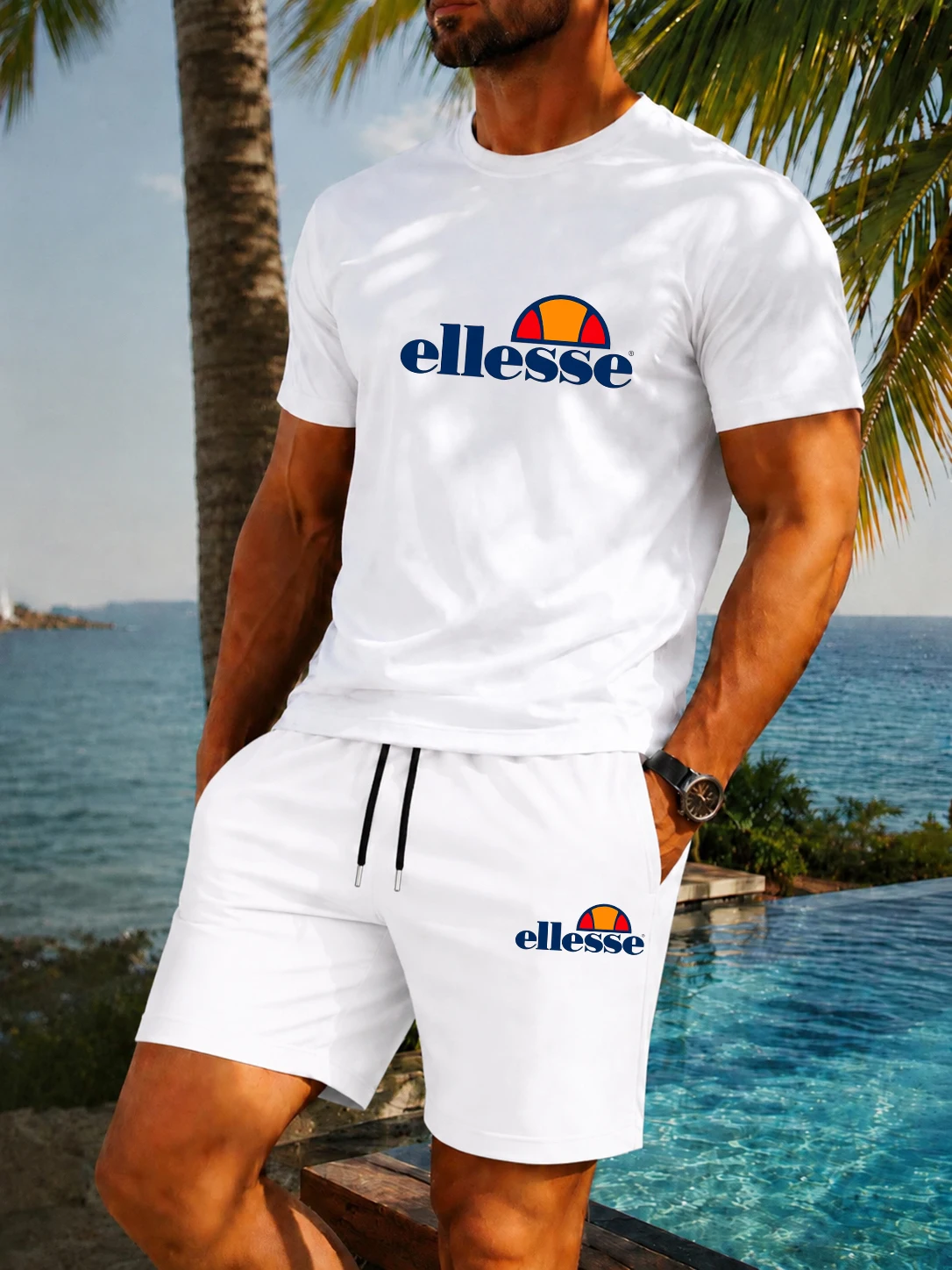 Nuevo Conjunto de Dos Piezas d - Mens Fashion Wear reseña y precio
