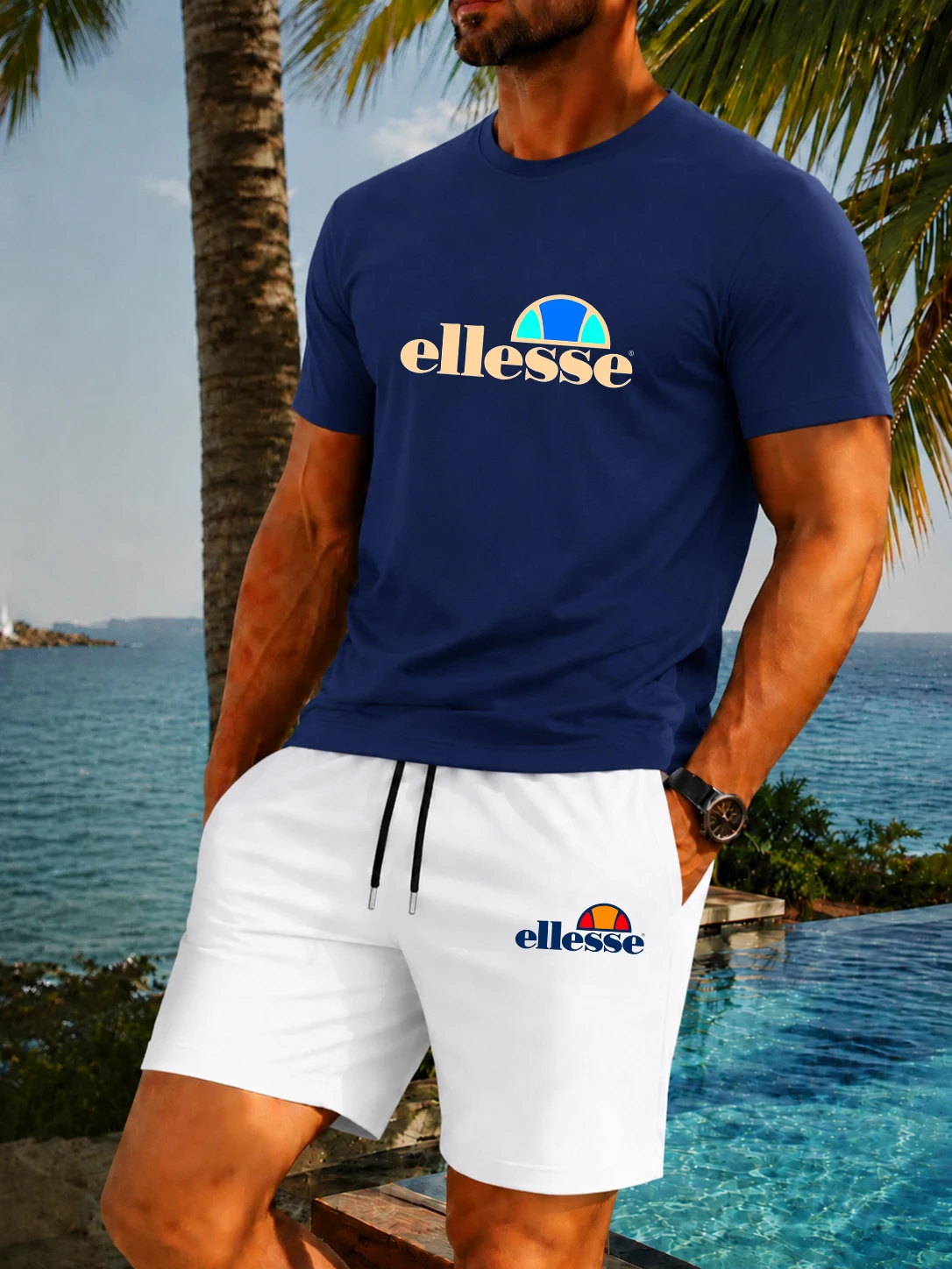 Nuevo Conjunto de Dos Piezas d - Mens Fashion Wear reseña y precio