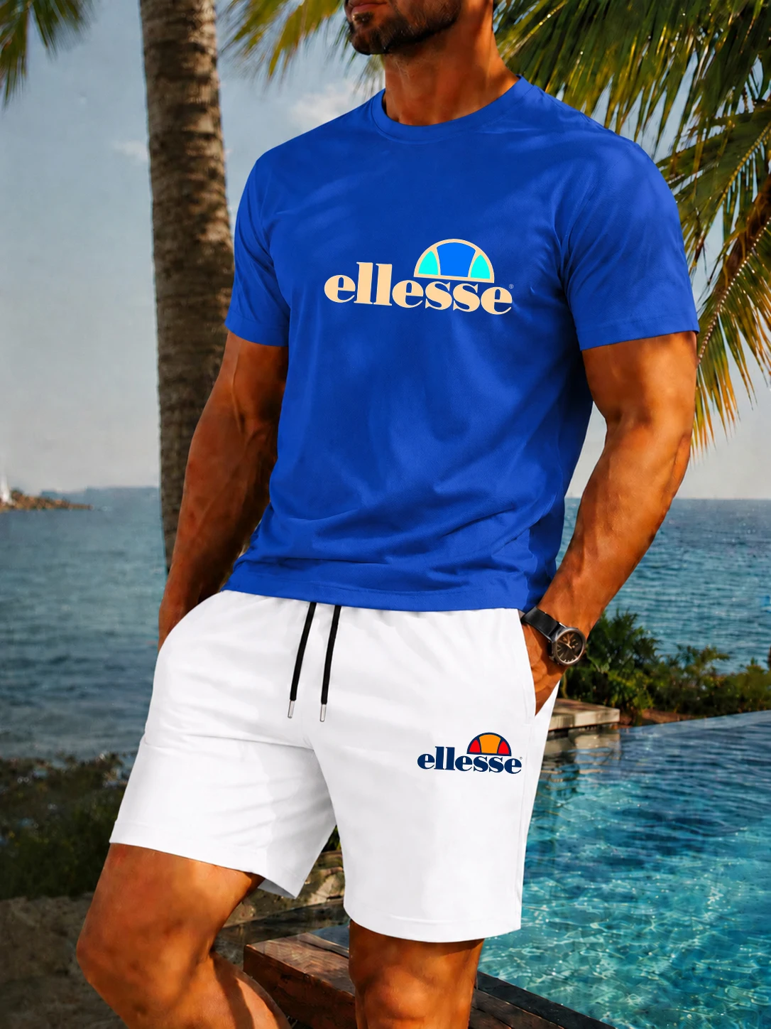 Nuevo Conjunto de Dos Piezas d - Mens Fashion Wear reseña y precio