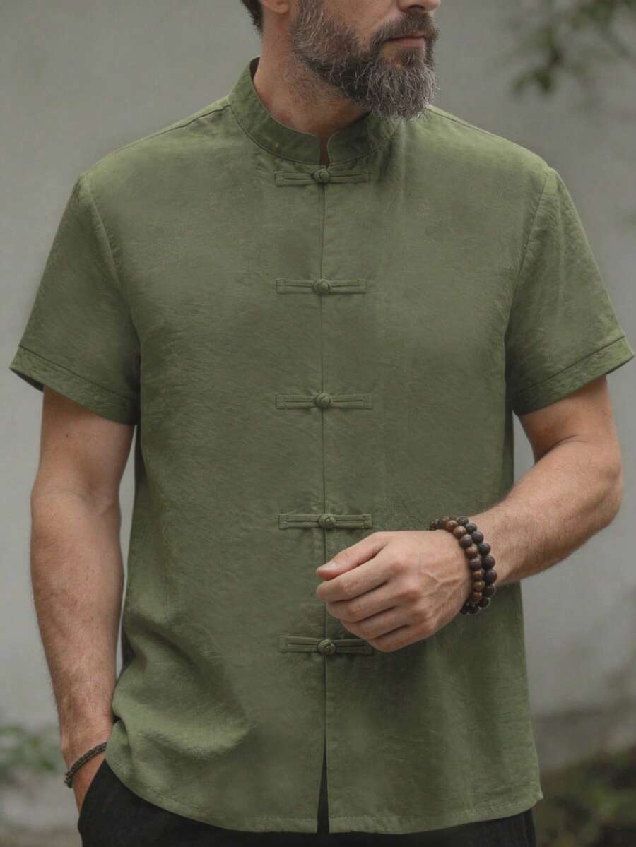 Camisa GOLDREDY para Hombre, E - Linen Shirt Summer reseña y precio
