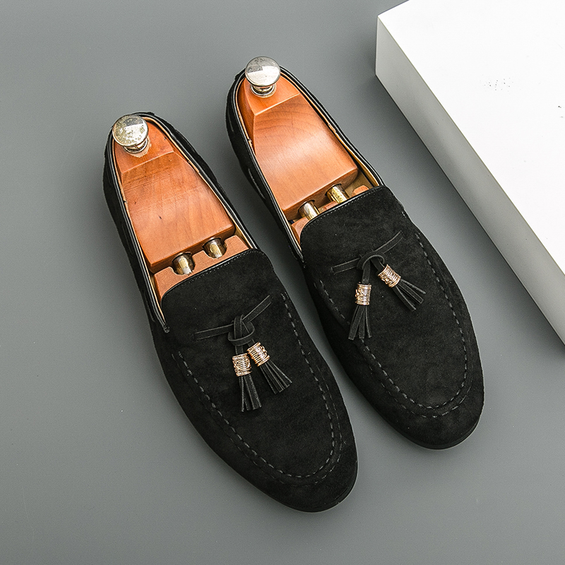 YUYIN Mocasines con borlas a l - Mens Fashion Dress Shoes reseña y precio