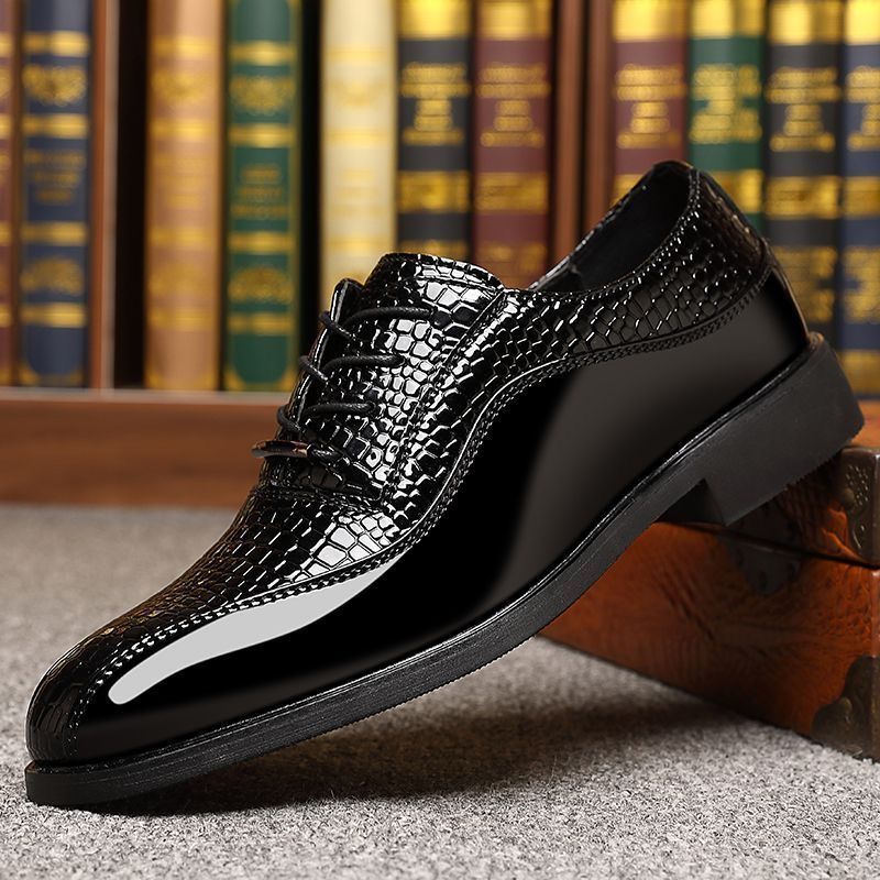 Zapatos de vestir de charol br - Mens Fashion Dress Shoes reseña y precio