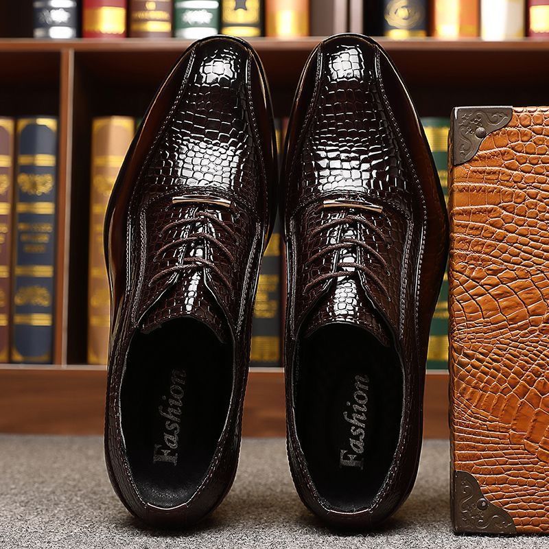 Zapatos de vestir de charol br - Mens Fashion Dress Shoes reseña y precio