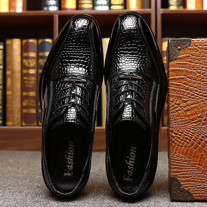 Zapatos de vestir de charol br - Mens Fashion Dress Shoes reseña y precio