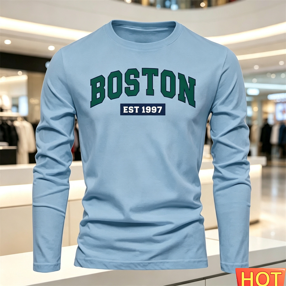 Camiseta de manga larga para h - Mens Fashion Wear reseña y precio