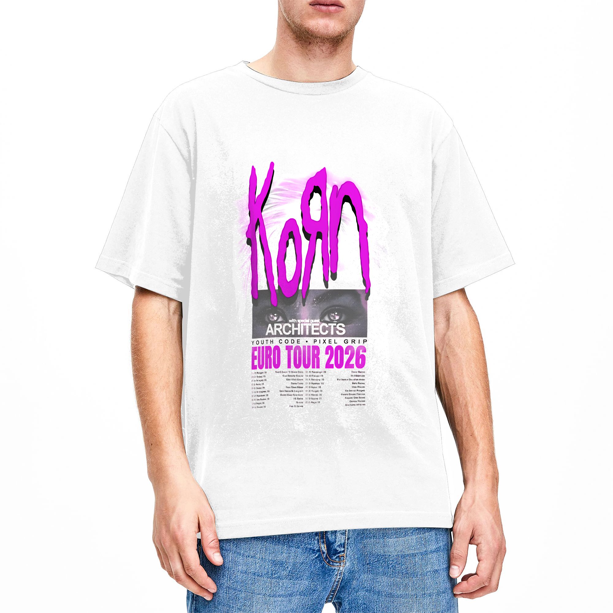 Camiseta Korn Europe And UK To - Men'S Fashion Uk reseña y precio