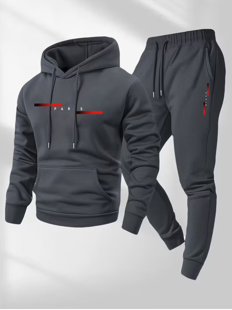 Conjunto de Sudadera con Capuc - Men'S Fashion Designer reseña y precio