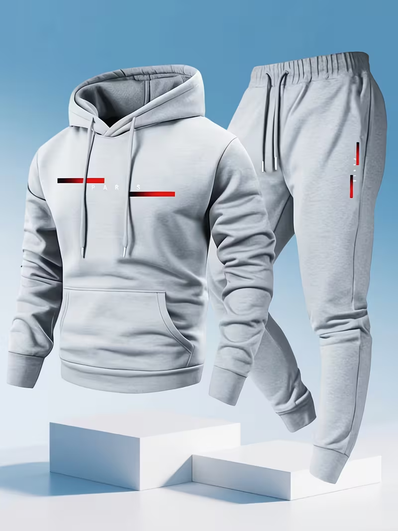 Conjunto de Sudadera con Capuc - Men'S Fashion Designer reseña y precio