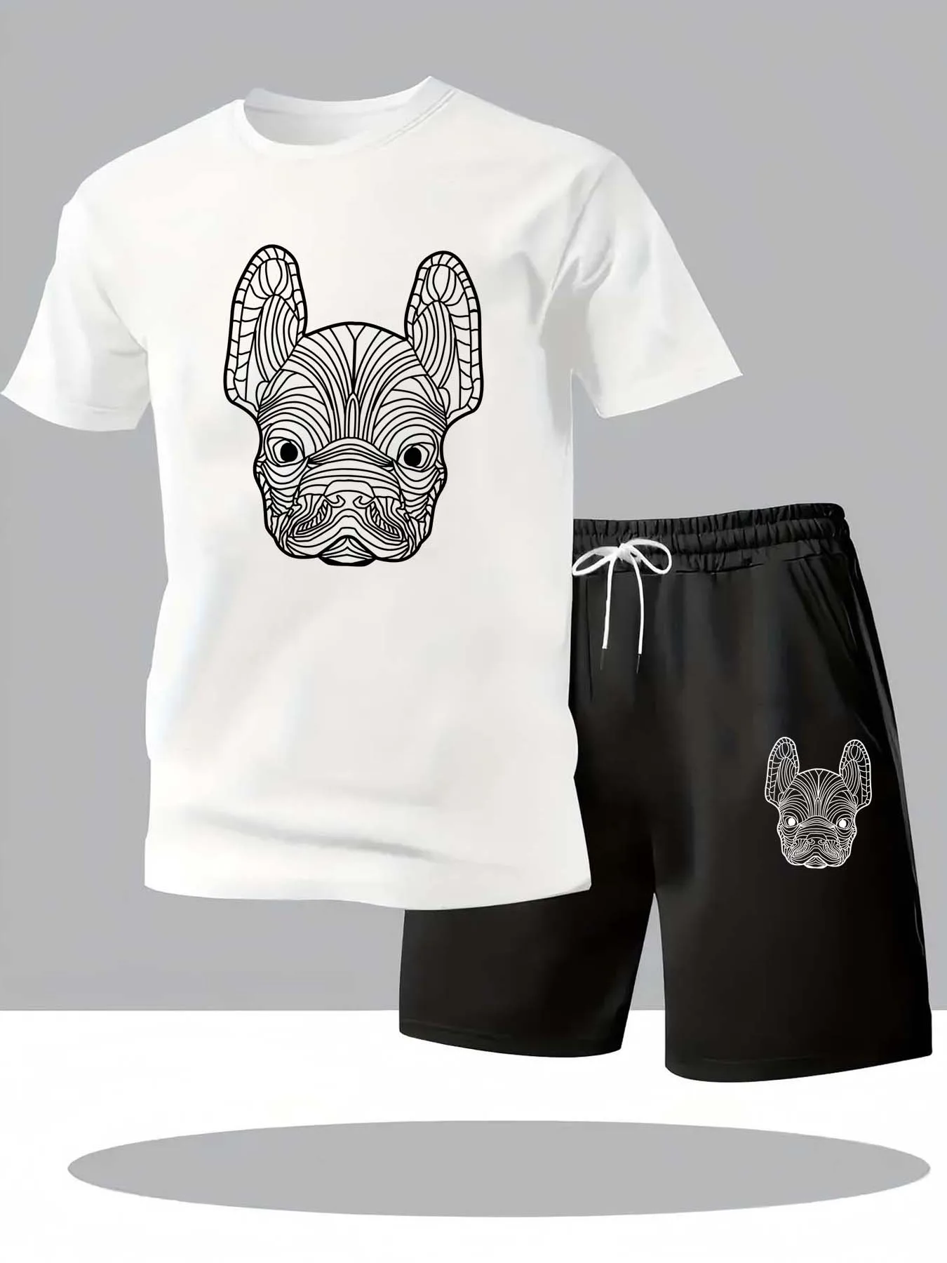 Conjunto de camiseta y pantalo - Mens Fashion Wear reseña y precio