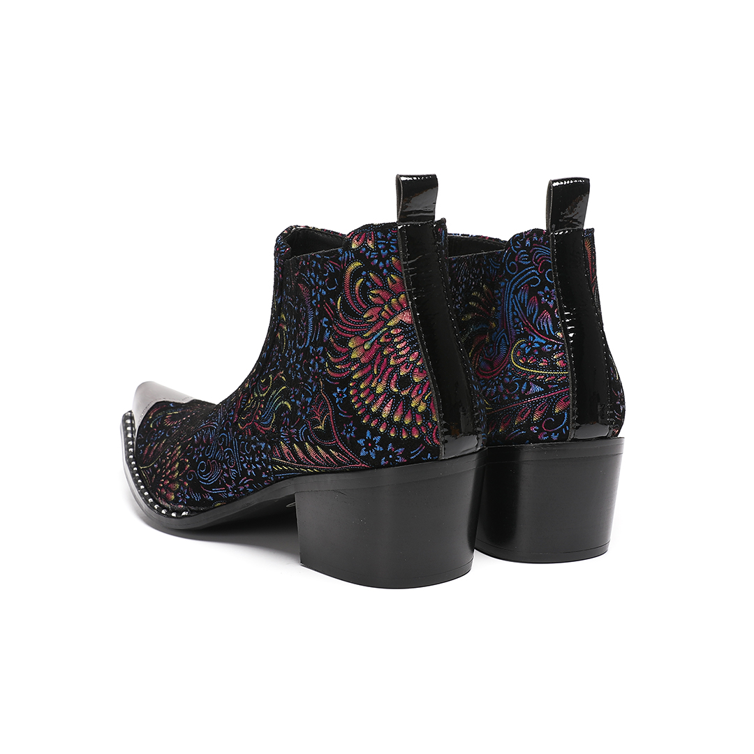 Botas de tobillo de cuero genu - Mens Fashion Dress Shoes reseña y precio