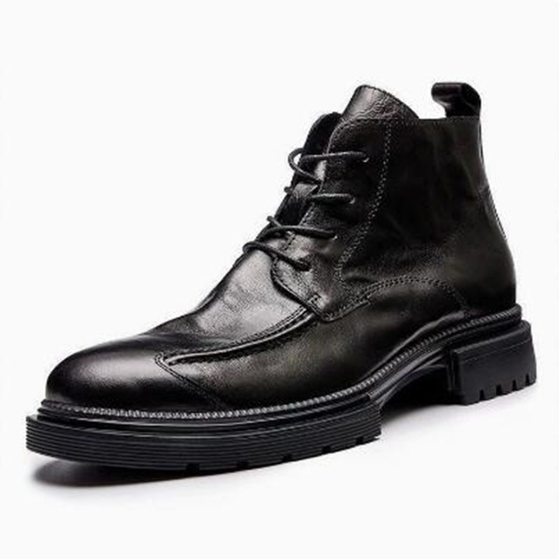 Botas de Cuero Retro para Homb - Mens Fashion Show reseña y precio