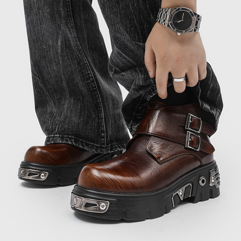 Botas de plataforma punk gótic - Men'S Fashion For 30 Year Olds reseña y precio