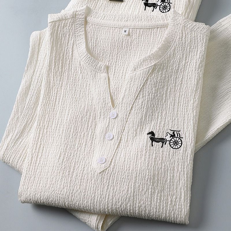 Conjunto de Camiseta de Lino d - Linen Shirt Summer reseña y precio