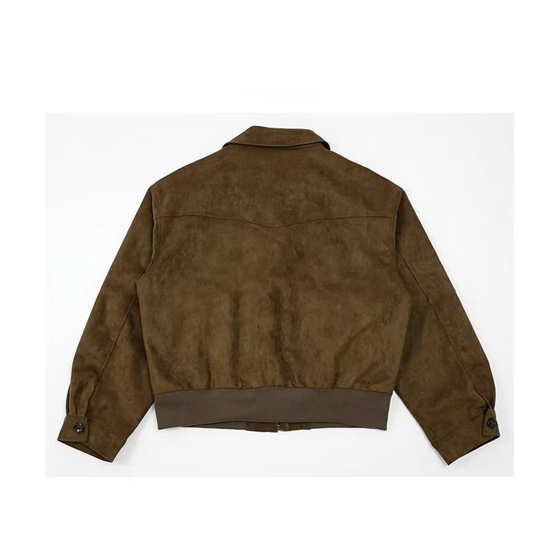 Abrigo corto de gamuza Retro p - Harrington Jacket reseña y precio