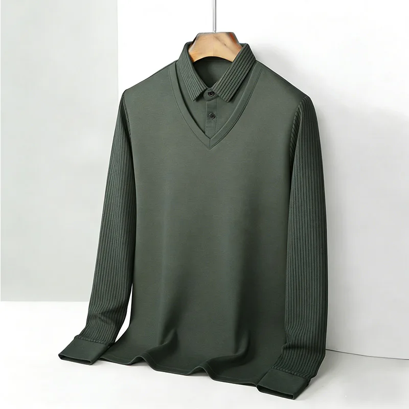 Blusa de dos piezas falsa con  - Mens Fashion Wear reseña y precio