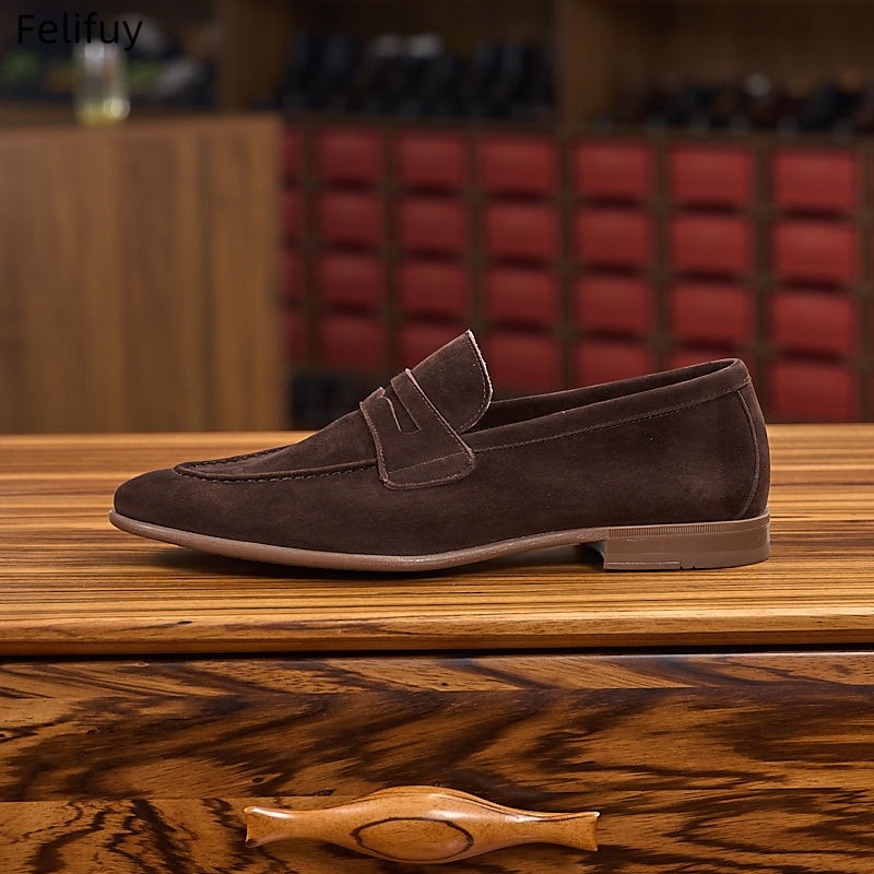 Mocasines informales ligeros y - Mens Fashion Dress Shoes reseña y precio