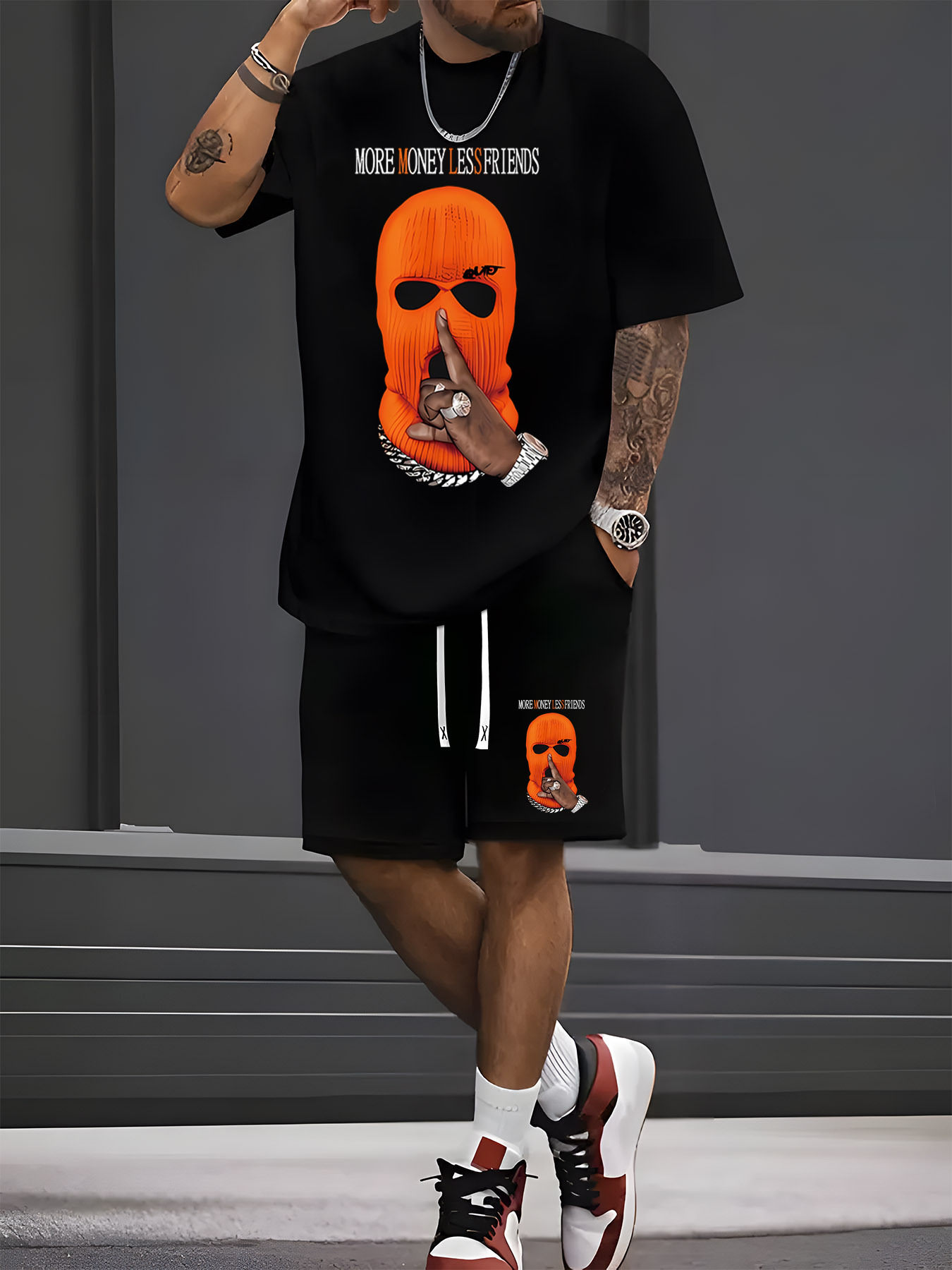 Conjunto de Pantalones Cortos  - Men'S Fashion Designer reseña y precio