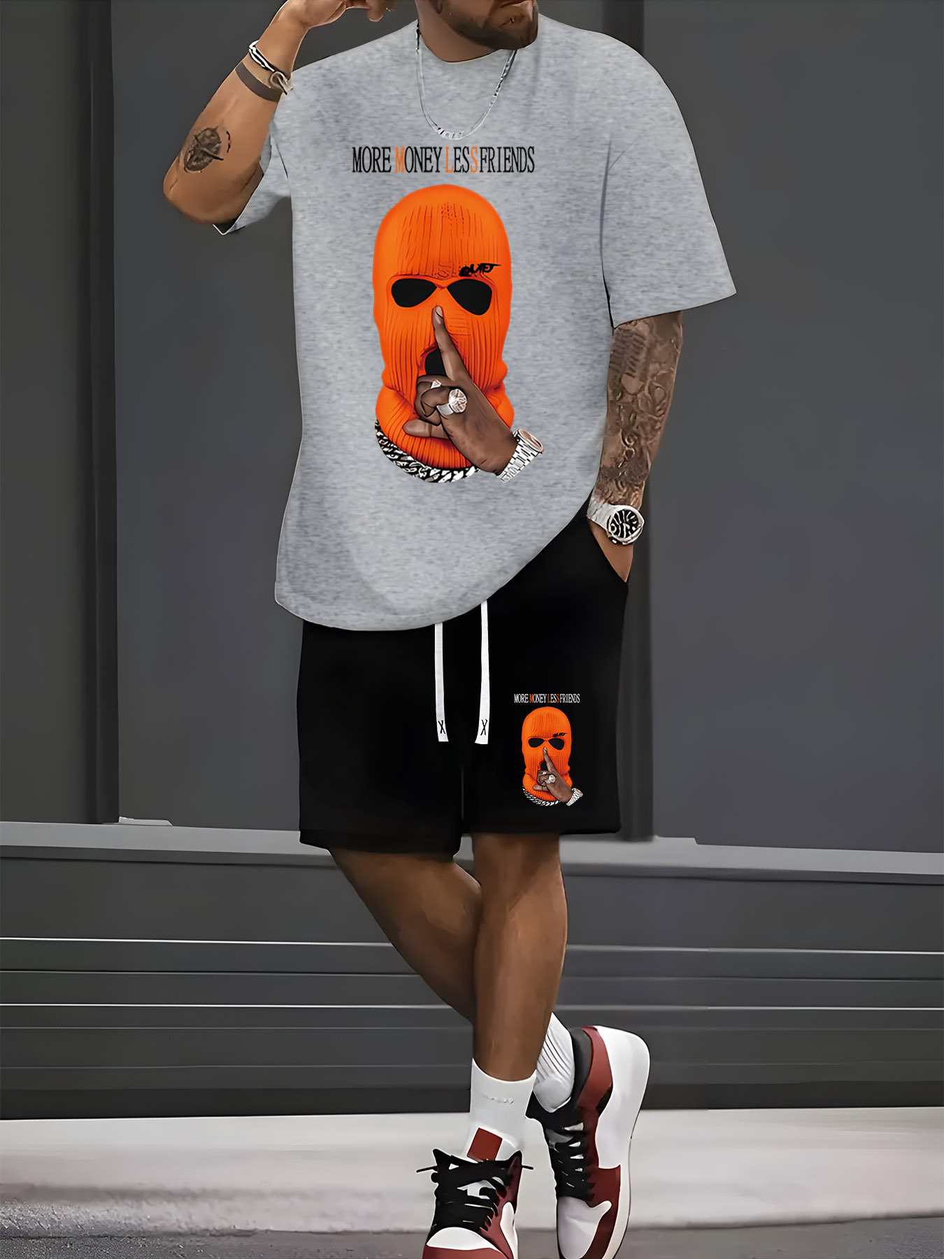 Conjunto de Pantalones Cortos  - Men'S Fashion Designer reseña y precio