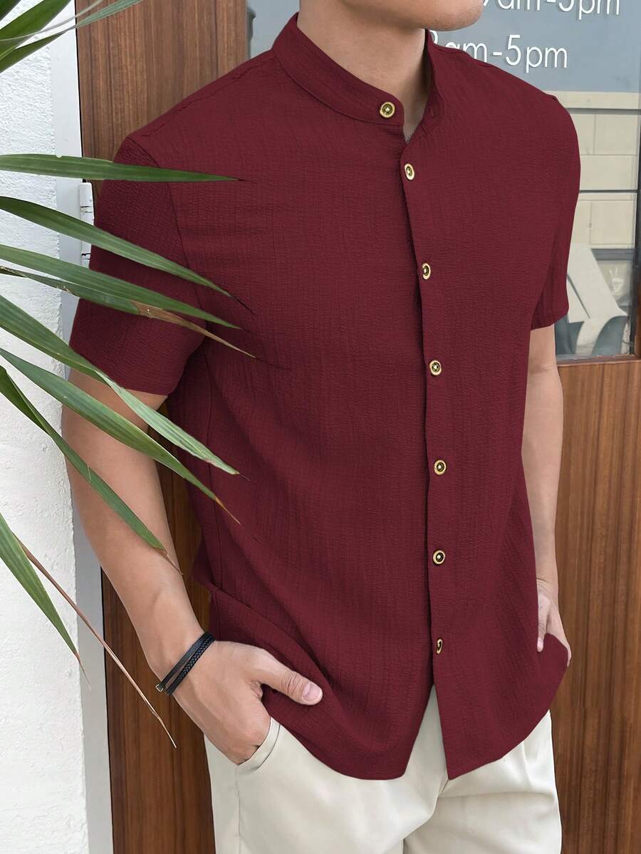 Camisa Blanca Casual de Manga  - Linen Shirt Summer reseña y precio